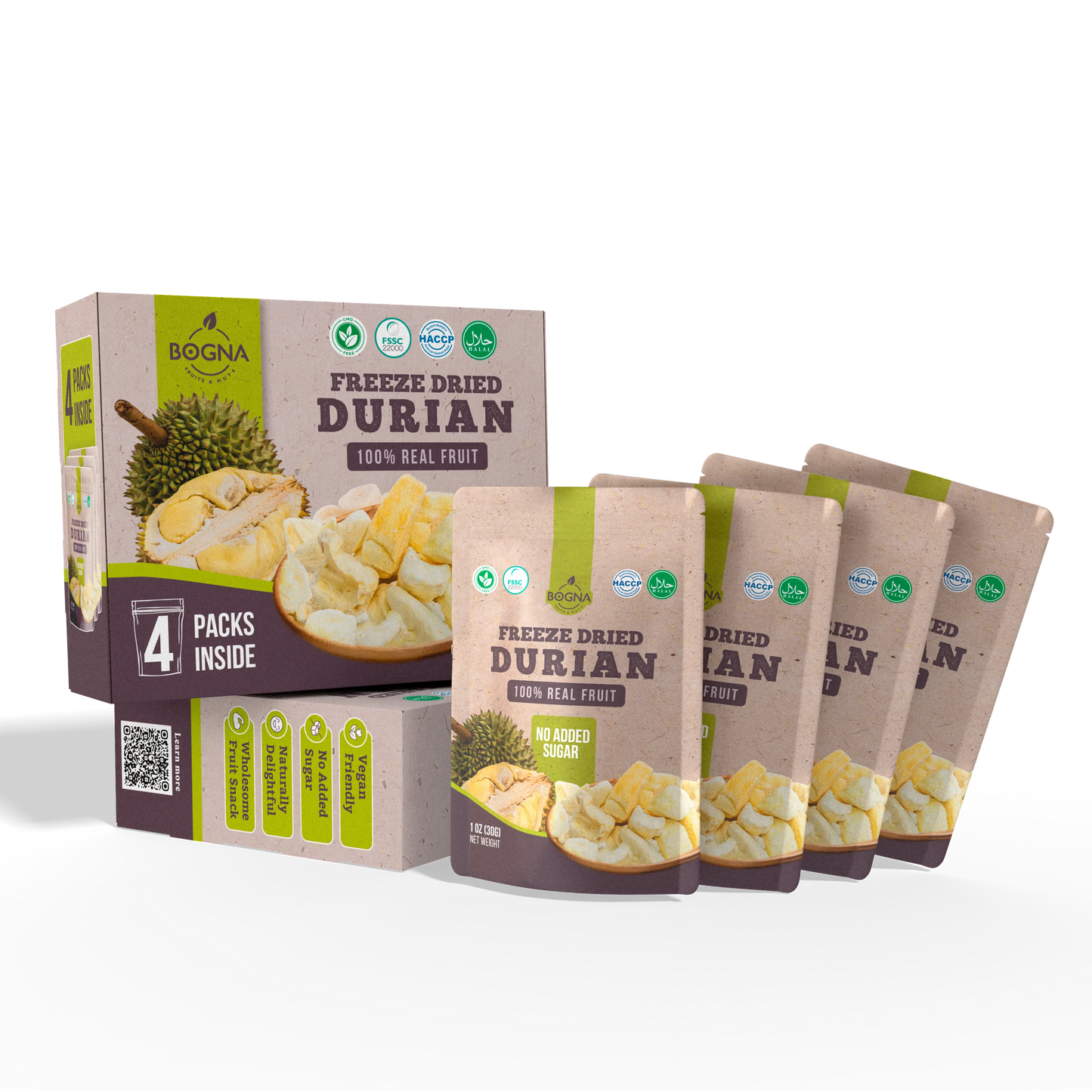 Freeze Dried Durian