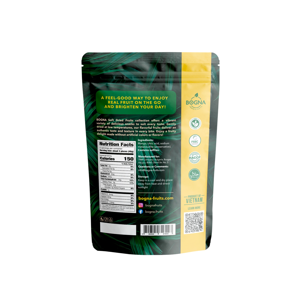 Bogna Soft Dried Mango – a healthy guilt-free snack by BOGNA – Bogna Fruits ...